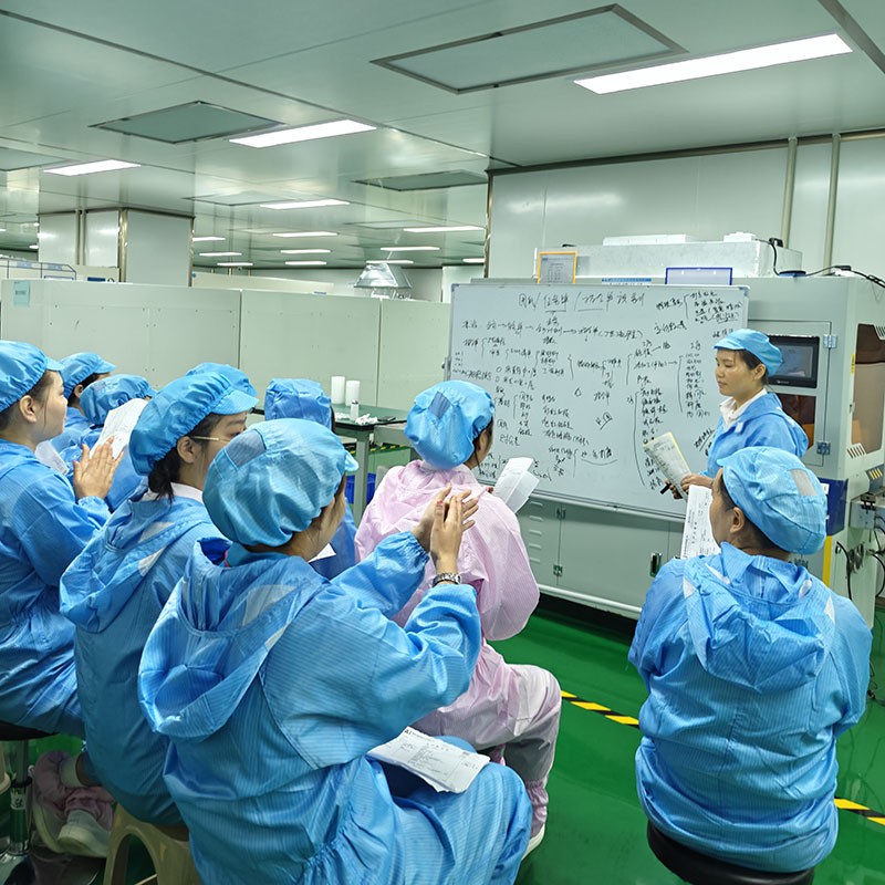 激埃特南京鏡片車間現場人員培訓